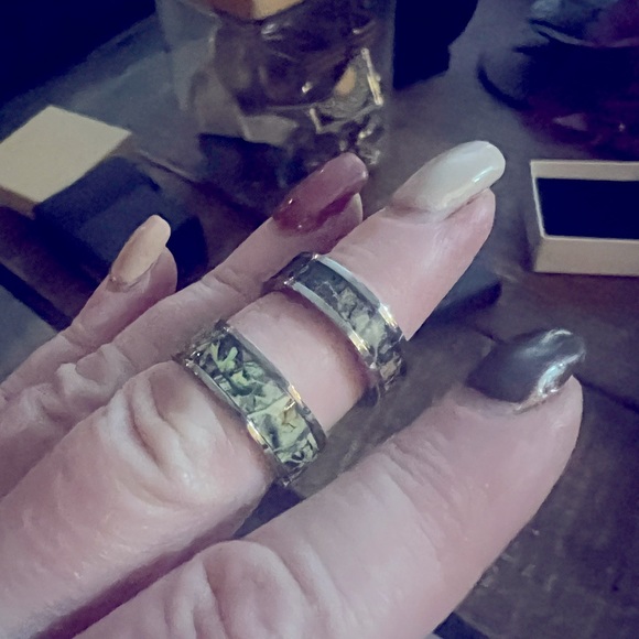 Matching Camo Rings - Picture 1 of 1
